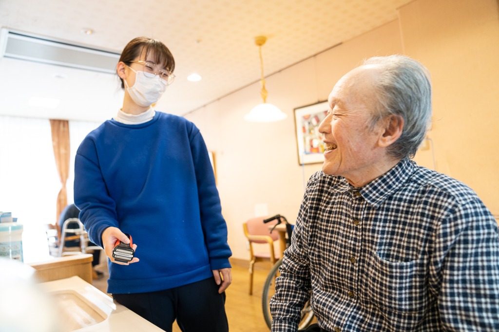 特養 晃の園 スタッフとご利用者